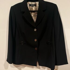 Kasper Women's Classic Black Pant Suit